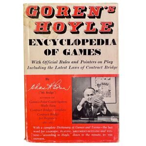 Goren’s Hoyle Encyclopedia of Games by Charles H Goren - 1961